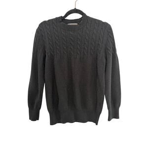 Slate and Stone Wool Blend Sweater Large